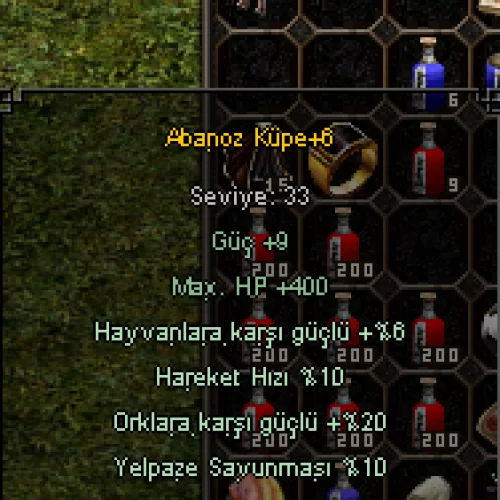  20 ORK ABONOZ KÜPE +6